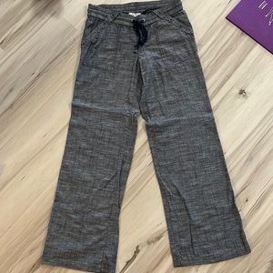 Jolt wide leg linen pant, denim colored, size 3